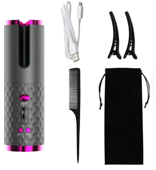 Ondulador Rizador Inalámbrico Para Cabello