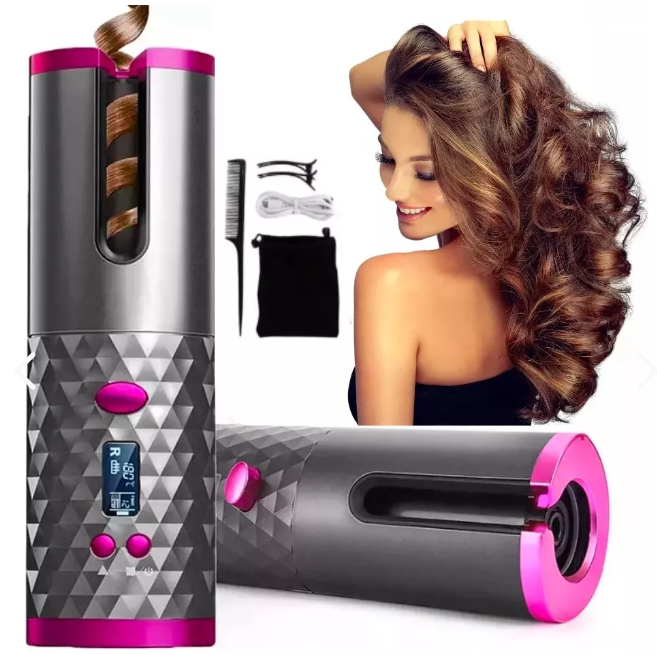 Ondulador Rizador Inalámbrico Para Cabello